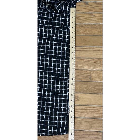 NWOT Shop17 Checkered Sleeveless Jumpsuit with Belt Small - Picture 5 of 7